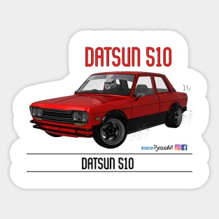 Datsun 510 Red Sticker